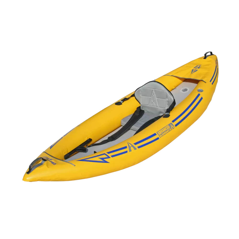 ADVANCED ELEMENTS - Attack™ Pro Whitewater Kayak Without Pump - Yellow - AE1051-Y - ISO