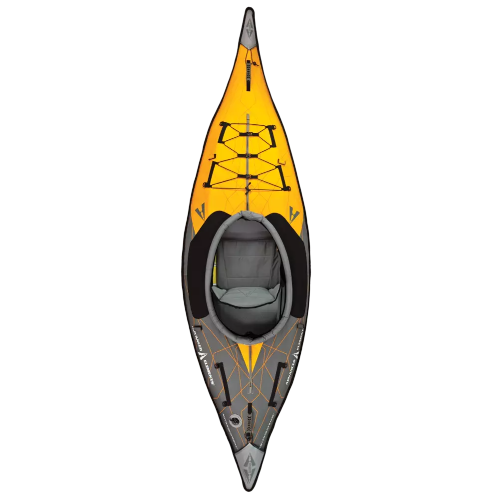 ADVANCED ELEMENTS - AdvancedFrame™ Elite Kayak with Pump - Orange - AE1012-OG-E-P - TOP