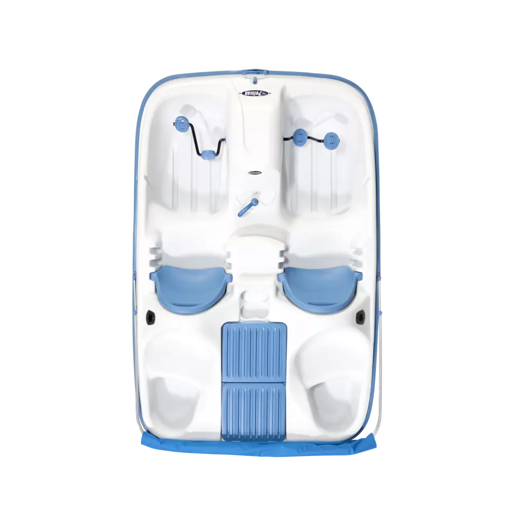 PELICAN - Voyage DLX Angler Pedal Boat - White - HHF25P100 - TOP