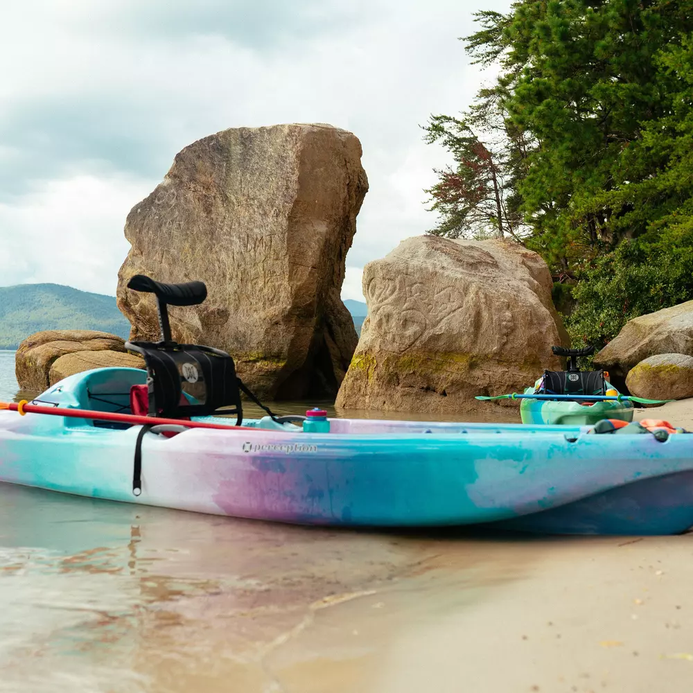 PERCEPTION - Hangtime 11.0 Recreational Kayak - Purple - 9351933204 - LIFE STYLE 1