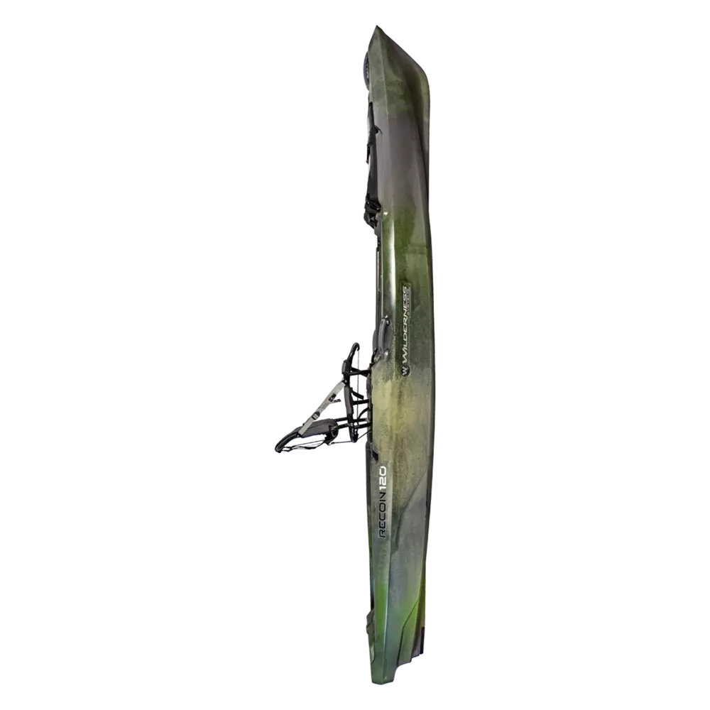 WILDERNESS SYSTEMS - Recon 120 Fishing Kayak - Discontinued color/model - Brown - 9751100182 - SIDE