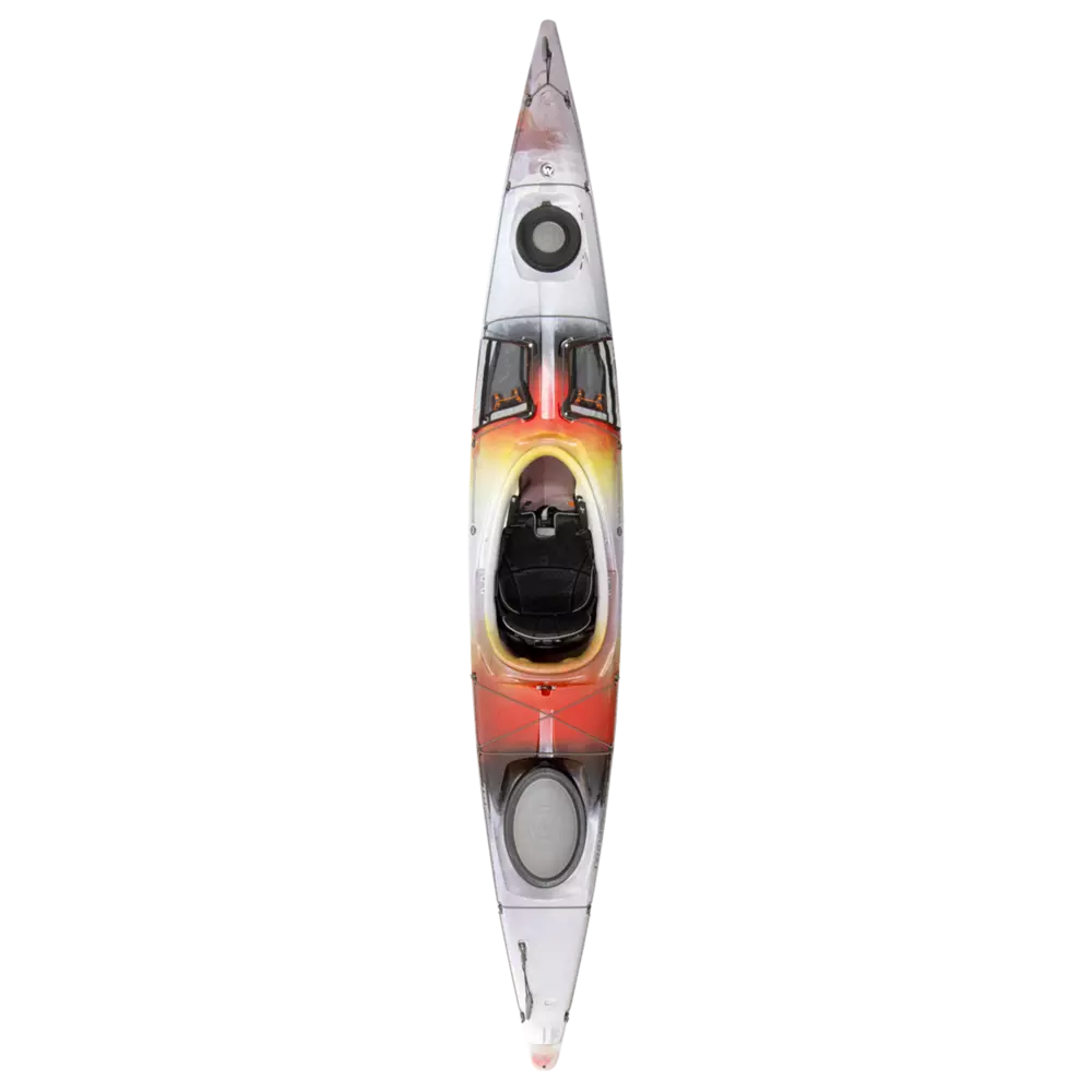 WILDERNESS SYSTEMS - Tsunami 140 Day Touring Kayak with Rudder - Discontinued color/model - Red - 9720418171 - TOP