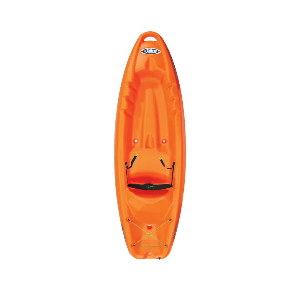 PELICAN - Sonic 80X Kids Kayak - Orange - KOS08P107-00 - TOP