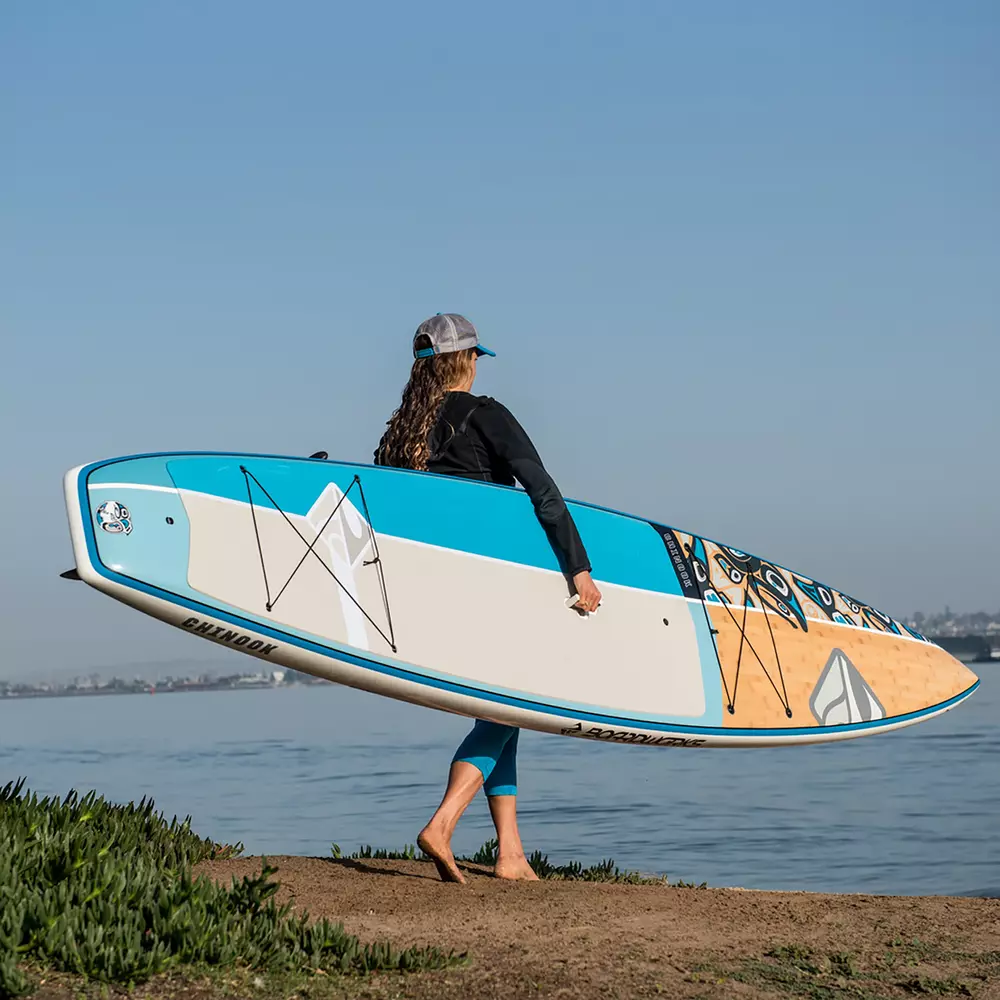 BOARDWORKS - Chinook 12'6" Touring Paddle Board - Beige - 848201015351 - LIFE STYLE 2