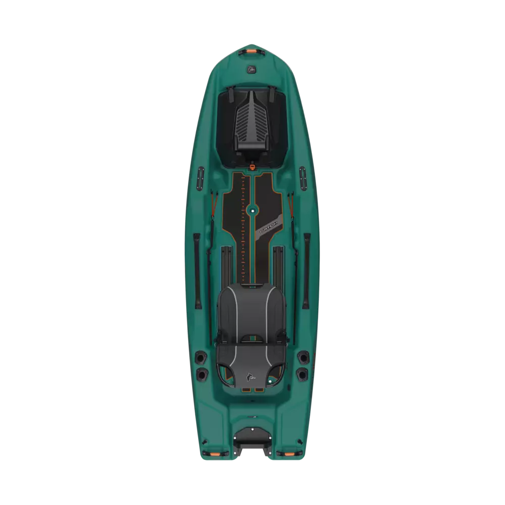 PELICAN - Catch PWR 100 Fishing Kayak - Green - MFP10P104-00 - TOP