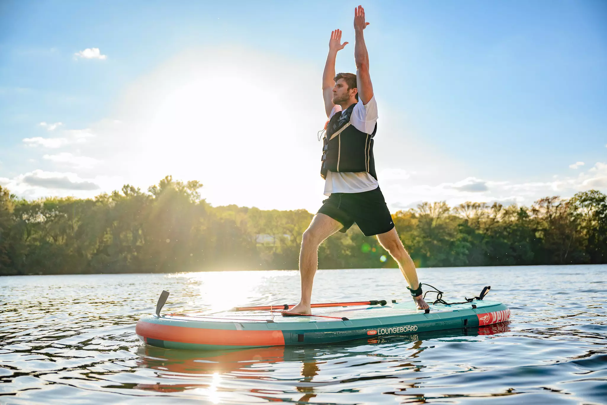 Blue Pelican Recreational Inflatable Loungeboard