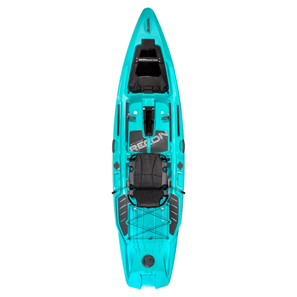 WILDERNESS SYSTEMS - Kayak de pêche Recon 120 - Modèle ou couleur discontinué - Aqua - 9751100192 - TOP