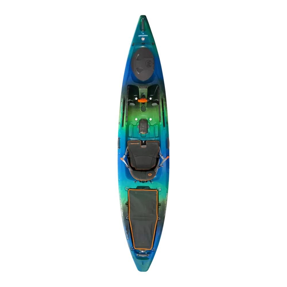 WILDERNESS SYSTEMS - Tarpon 120 Fishing Kayak - Blue - 9750210142 - TOP
