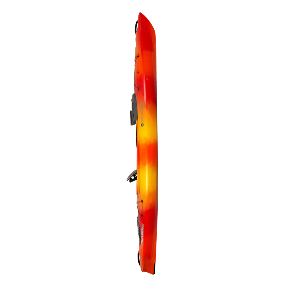 WILDERNESS SYSTEMS - Pungo 125 Recreational Kayak - Orange - 9731079054 - SIDE