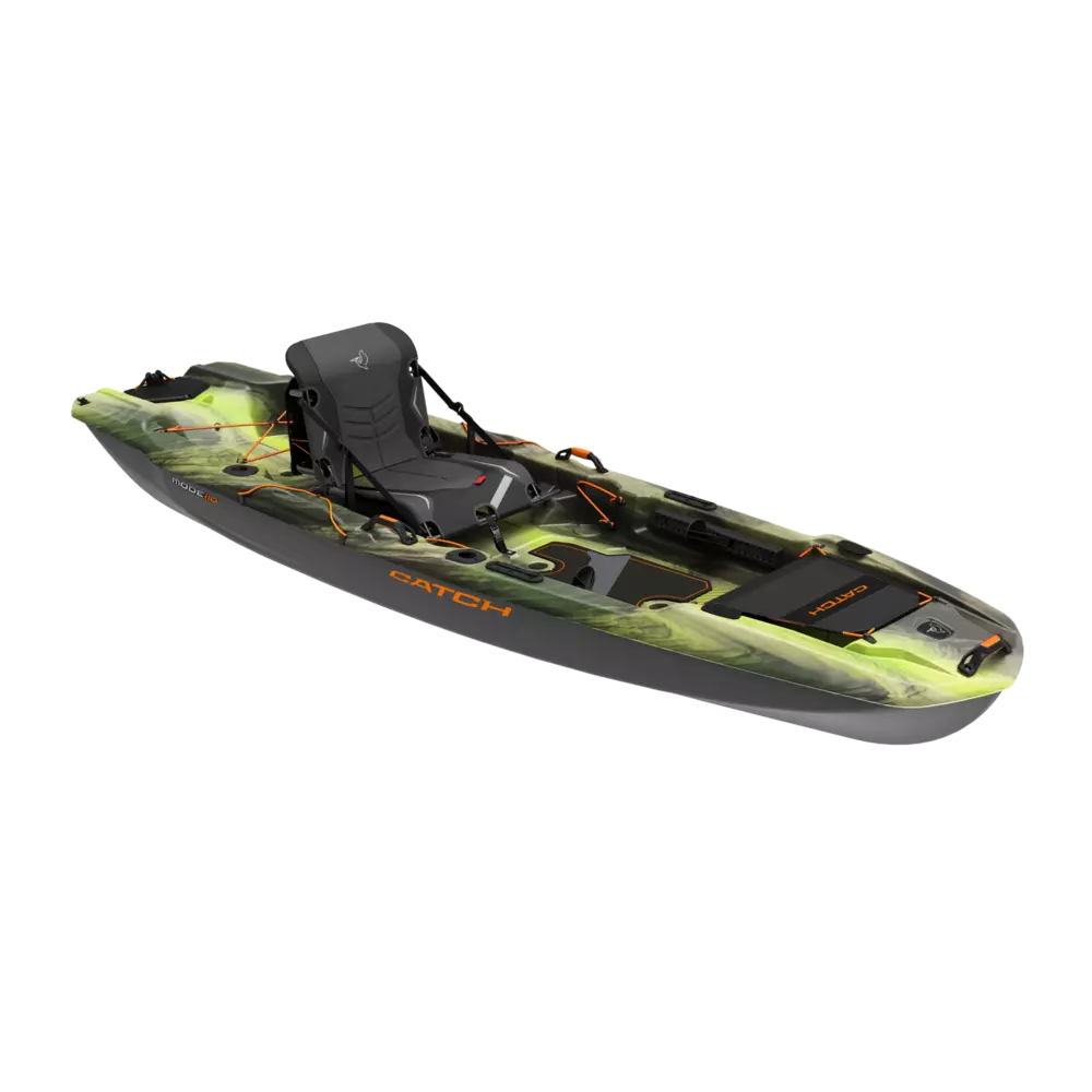 PELICAN - Catch Mode 110 Fishing Kayak - Grey - MIF11P202-00 - ISO 