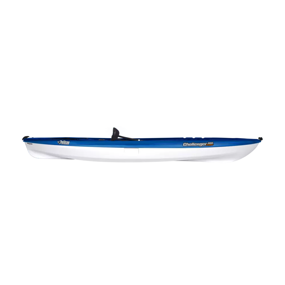 PELICAN - Kayak de pêche CHALLENGER 100 ANGLER - Blue - KVL10P625 - SIDE