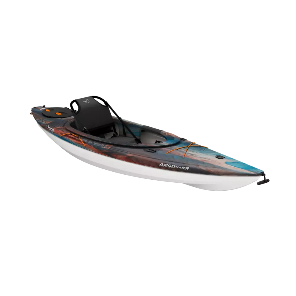 PELICAN - Argo 100XR Recreational Kayak with Paddle - Grey - MDP10P900-00 - ISO 