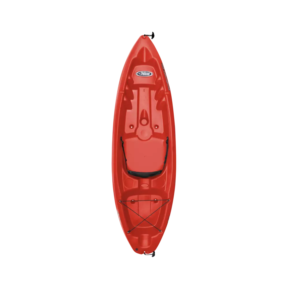 PELICAN - Challenger 80X Recreational Kayak - Red - KVA08P103 - TOP