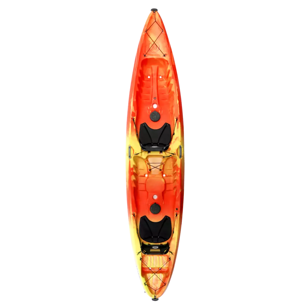 PERCEPTION - Tribe 13.5 Recreational Kayak - Red - 9350130042 - TOP 