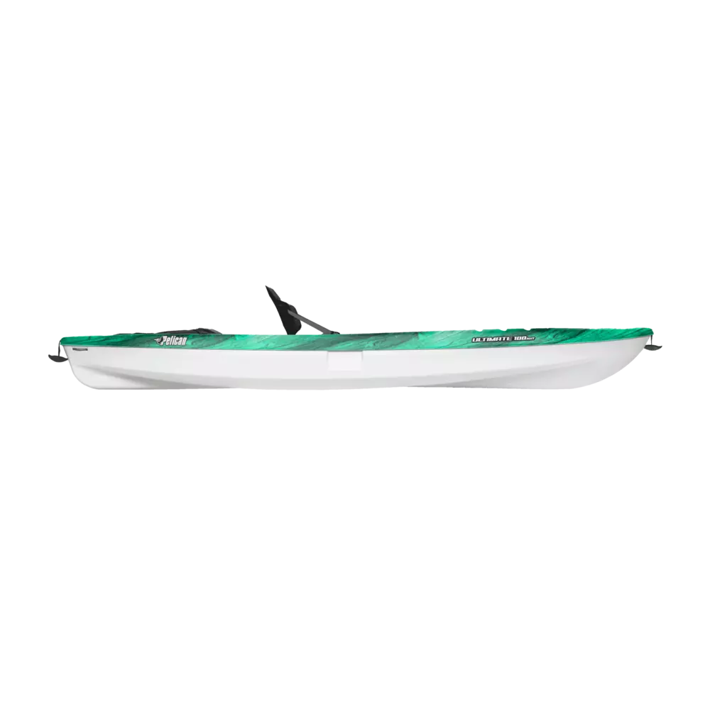 PELICAN - Ultimate 100NXT Recreational Kayak - Grey - KVF10P900 - SIDE