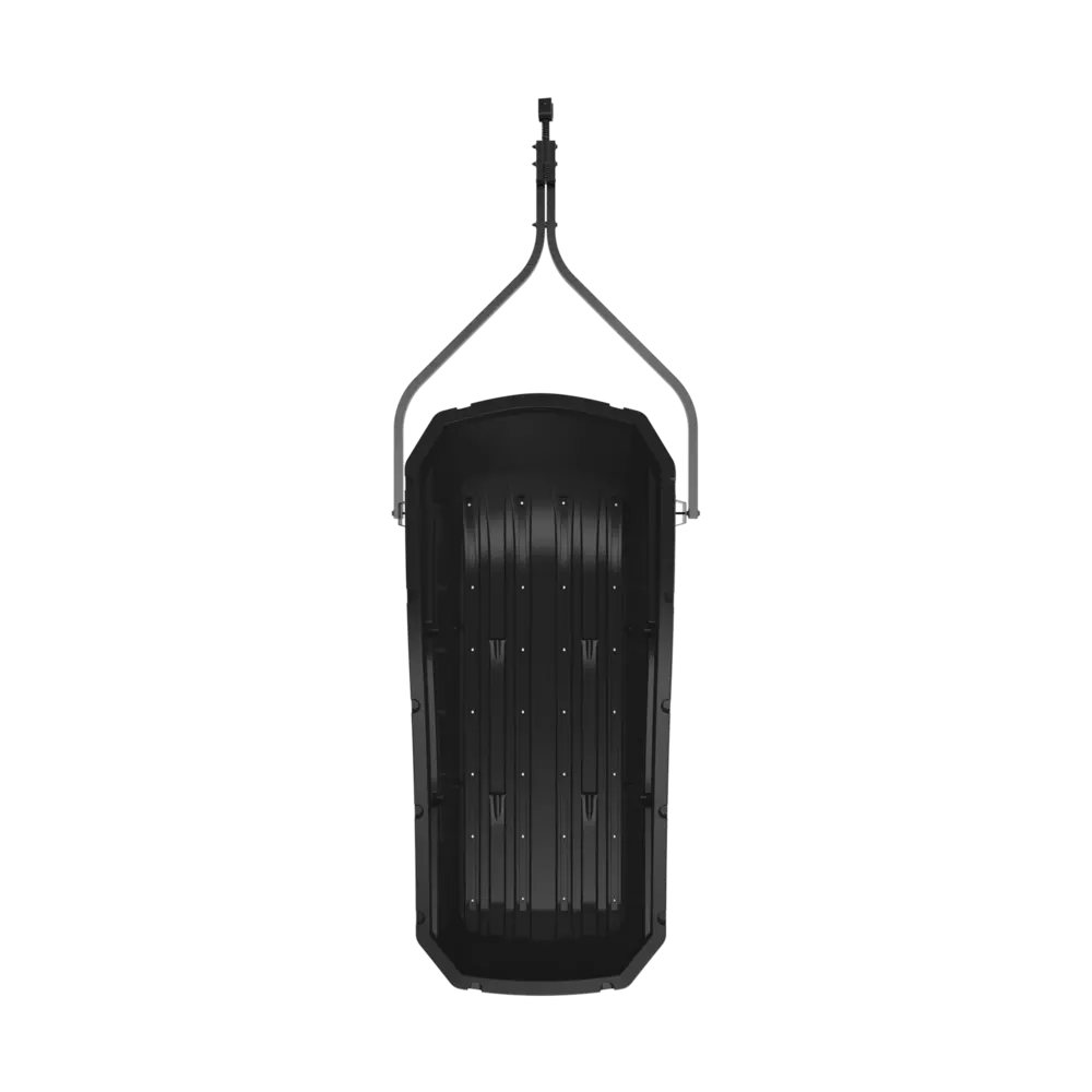 PELICAN - Trek Sport 68 Utility Sled with Ram-X Runners, Tow Hitch, Travel Cover & D-Ring Anchors and Straps - Red - LHT68PB12-00 - TOP