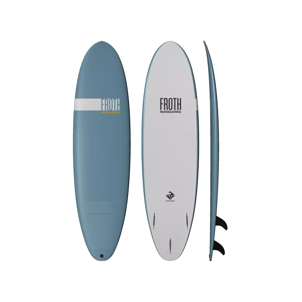 BOARDWORKS - Planche longboard Froth 7' - Blue - 4430309508 - TOP