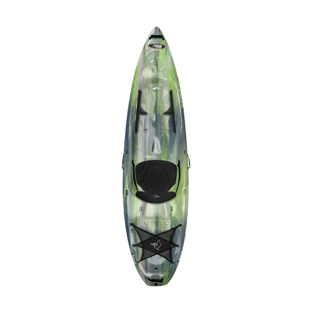 PELICAN - Saber 100XP Recreational Kayak - Grey - KWP10P103 - TOP