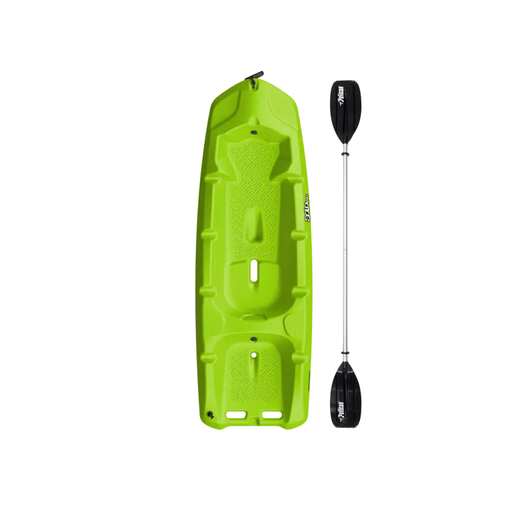 PELICAN - SOLO EVO Kids Kayak with Paddle - Green - MJS06P605 - TOP