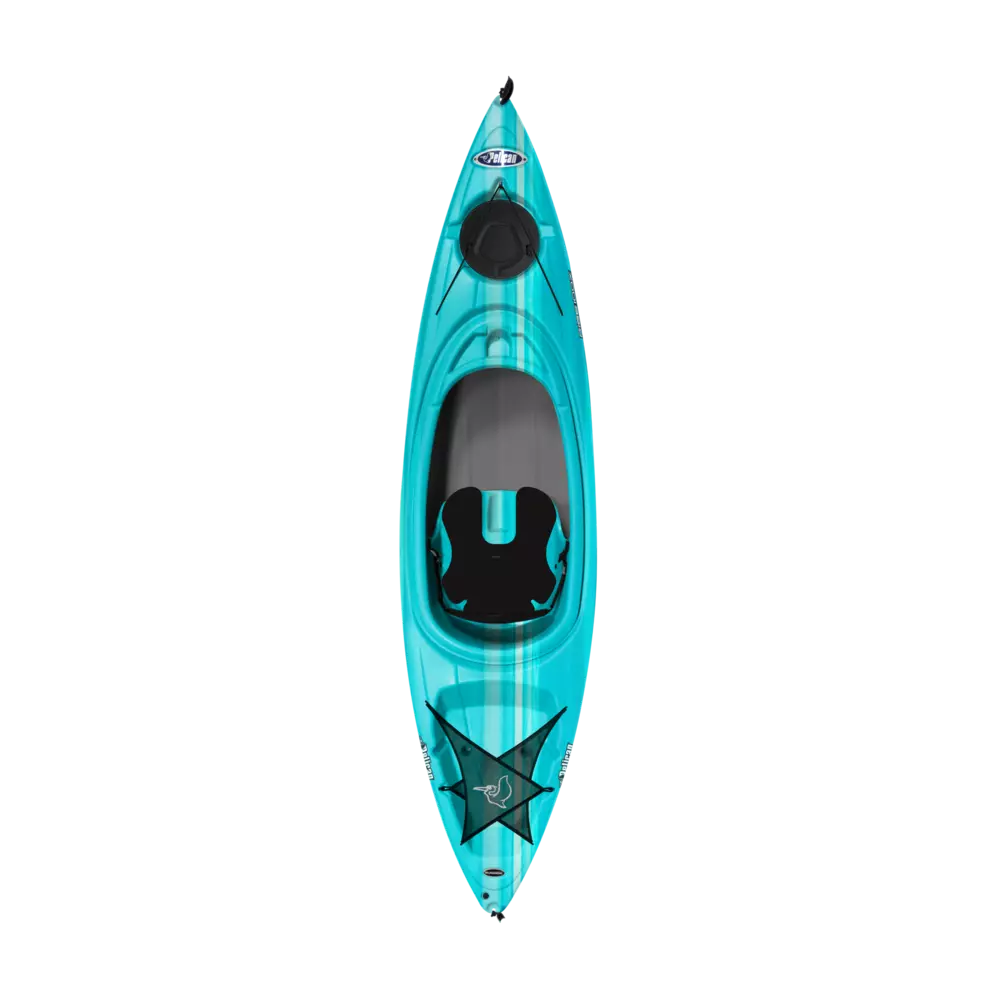 PELICAN - Rise 100X Recreational Kayak - Blue - KFF10P800 - TOP