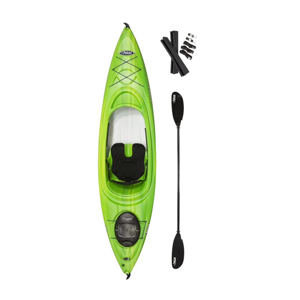 PELICAN - Magna 100 Kayak with Paddle - White - KXF10P208 - TOP