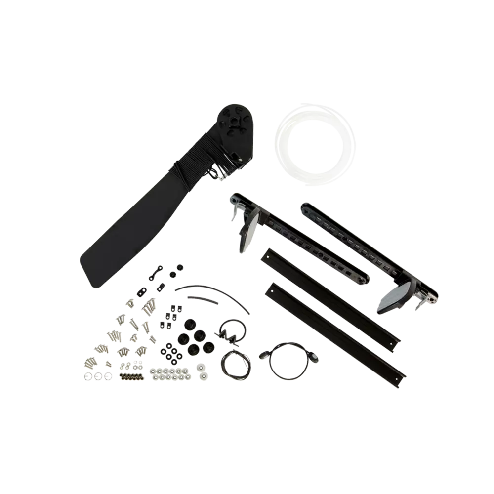 PERCEPTION - Rudder Kit - Solo Kayaks (Short Pin) - Black - 8080049 - 