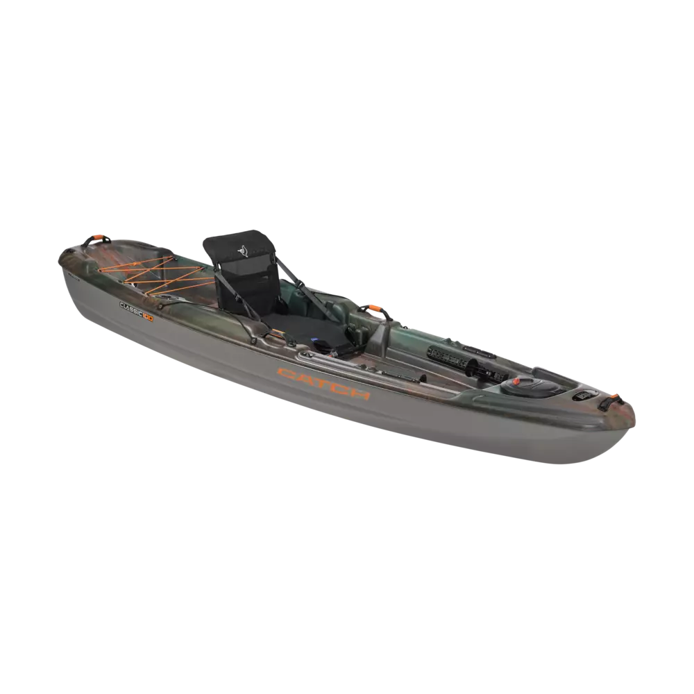 PELICAN - Catch Classic 100 Fishing Kayak - Green - KRP10P104-00 - ISO 