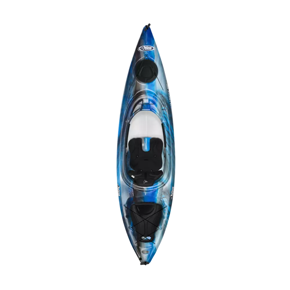 PELICAN - Ultimate 100NXT Recreational Kayak - Grey - KYF10P600 - TOP