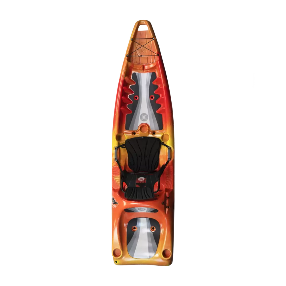 PERCEPTION - Hangtime 11.0 Recreational Kayak - Red - 9351933042 - TOP