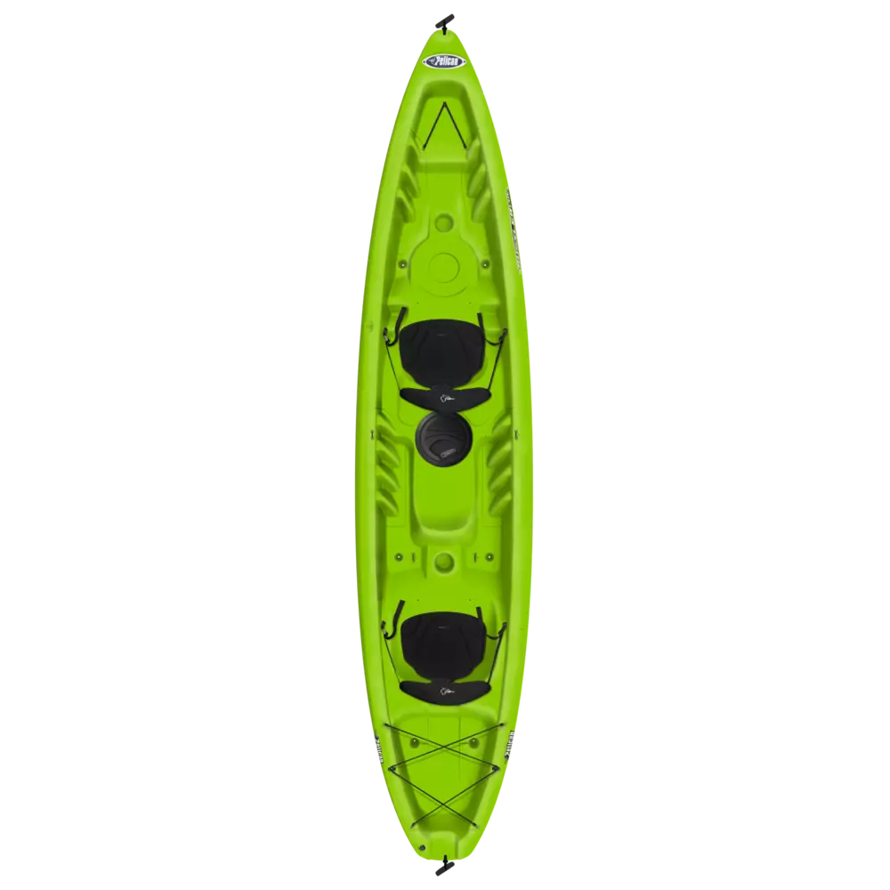 PELICAN - Rustler 130T Tandem Kayak - Green - KUA13P100 - TOP