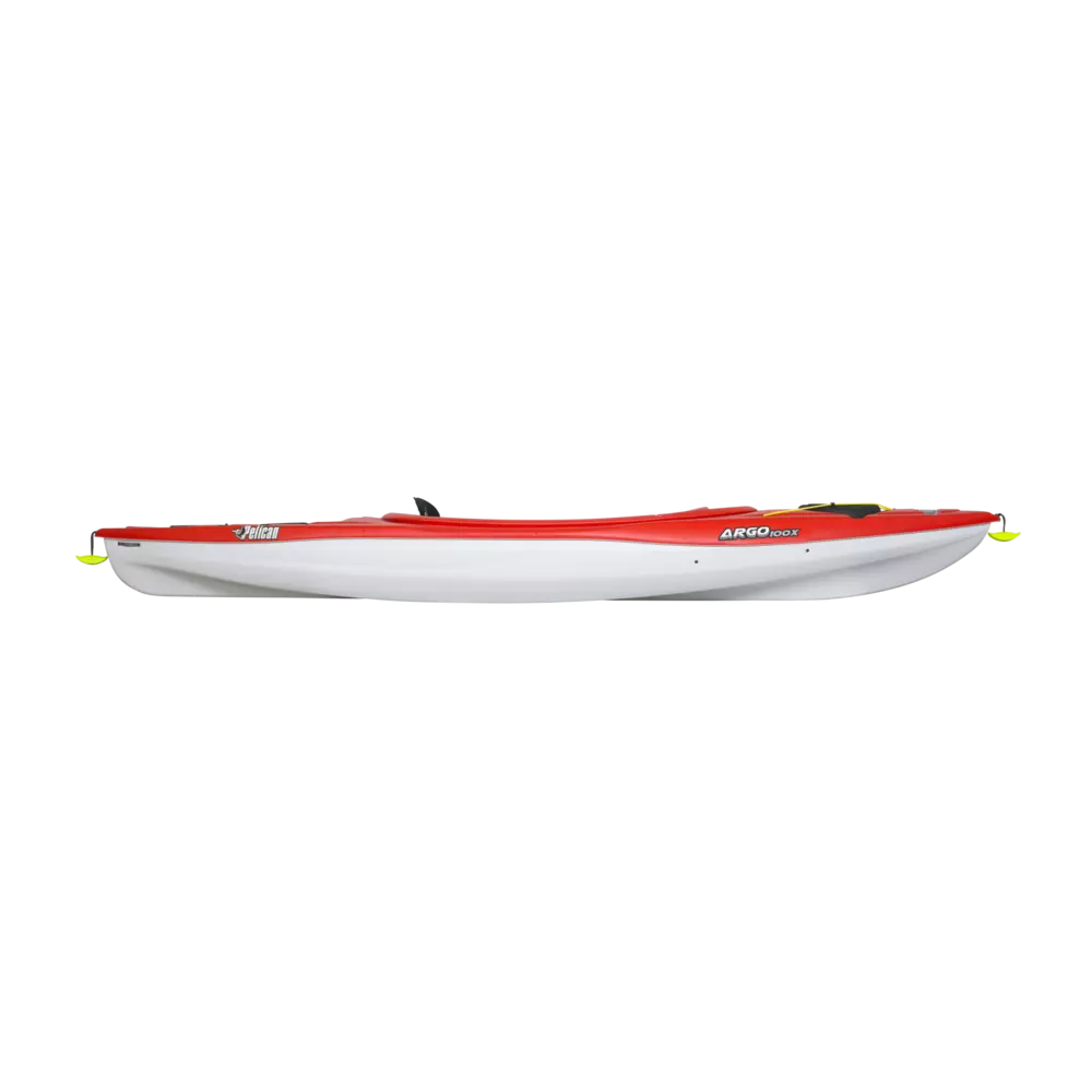 PELICAN - Argo 100X Sit-In Kayak - Red - KFA10P200-00 - SIDE