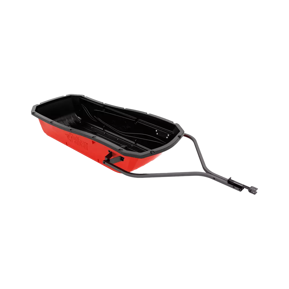 PELICAN - Trek Sport 75 Utility Sled with Runners, Tow Hitch & Travel Cover - Red - LHT75PF01-00 - ISO 