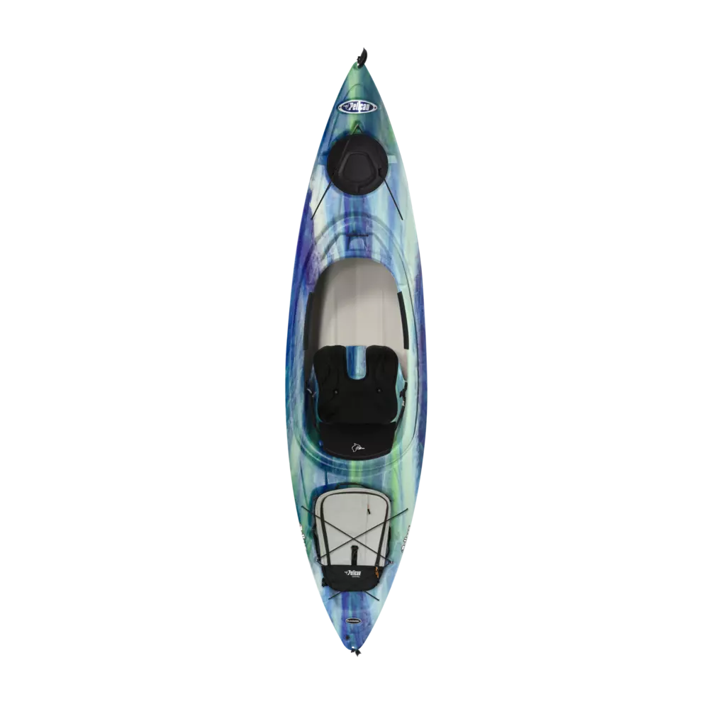 PELICAN - Argo 100X EXO Recreational Kayak - Green - KFF10P205-00 - TOP