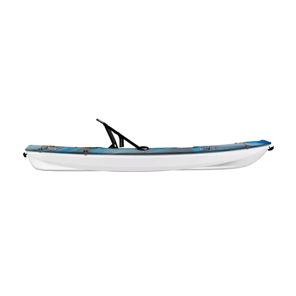 PELICAN - Mist 100XP Angler kayak with Paddle - Grey - MGF10P102-00 - SIDE