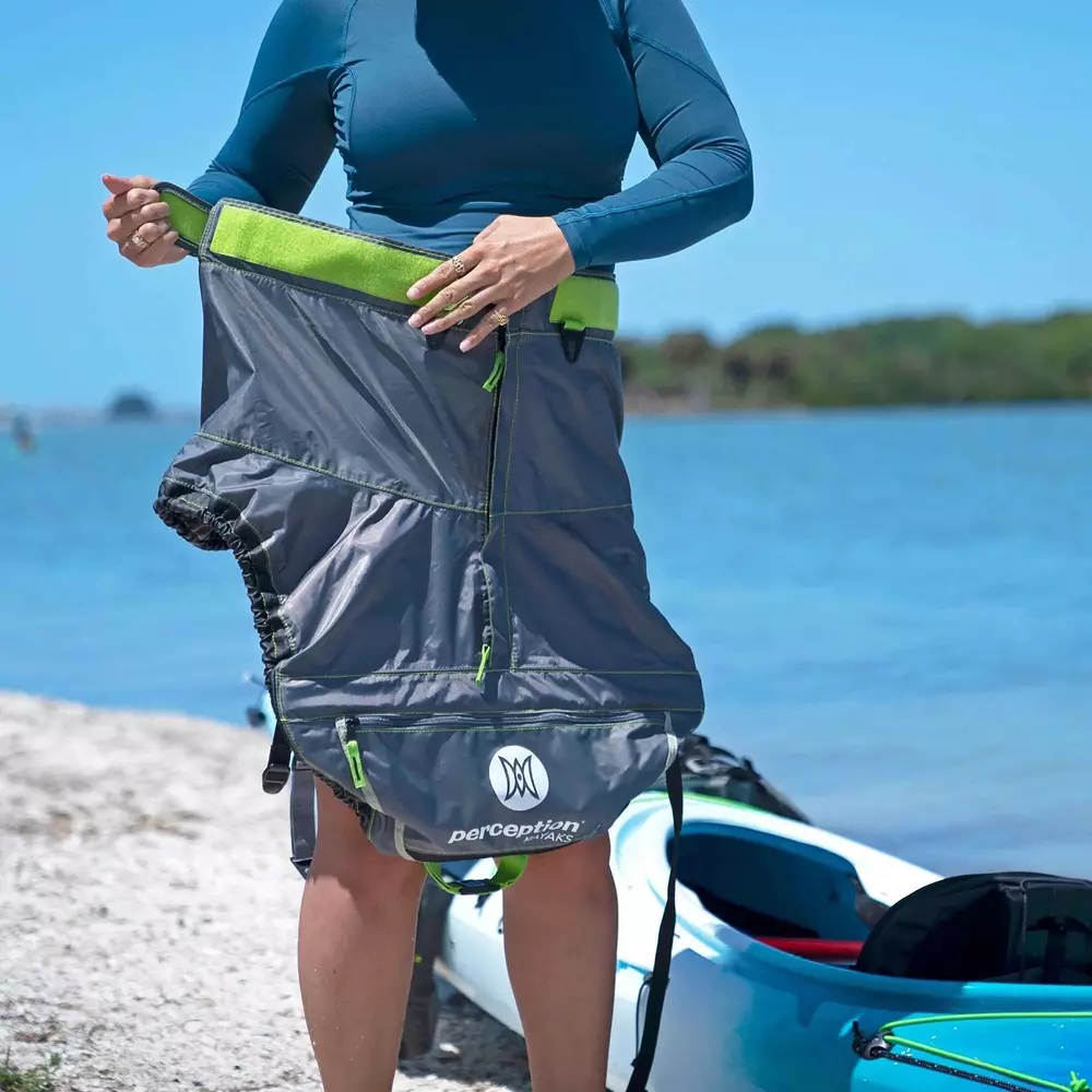 PERCEPTION - TrueFit Spray Skirt - P8 - Green - 8080140 - LIFE STYLE 2