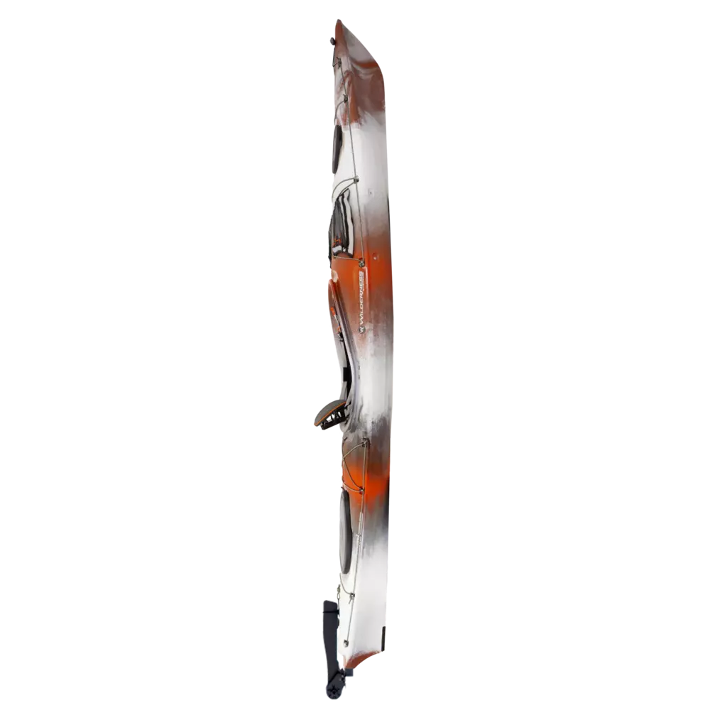 WILDERNESS SYSTEMS - Tsunami 140 Day Touring Kayak with Rudder - White - 9720418202 - SIDE