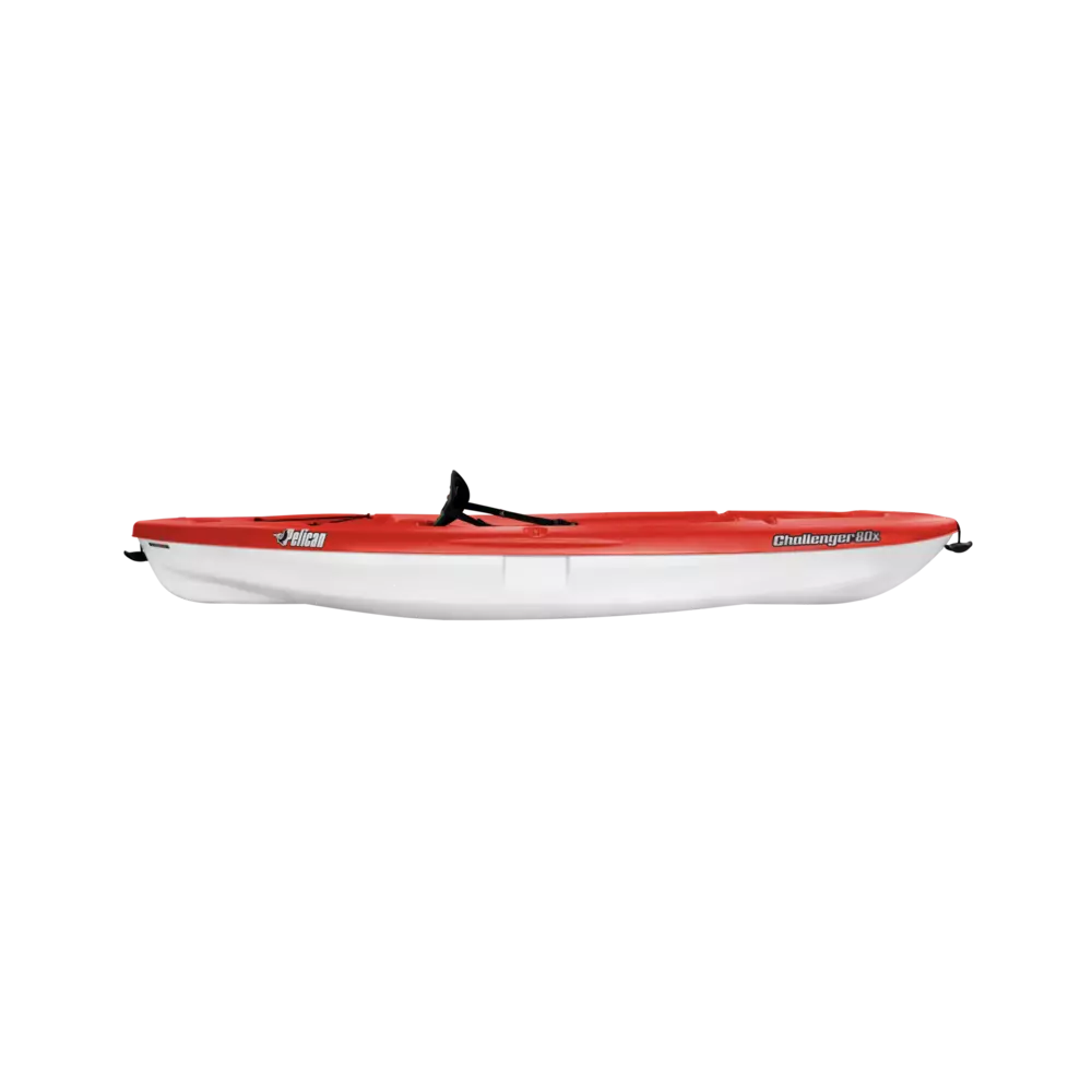 PELICAN - Challenger 80X Recreational Kayak - Red - KVA08P103 - SIDE