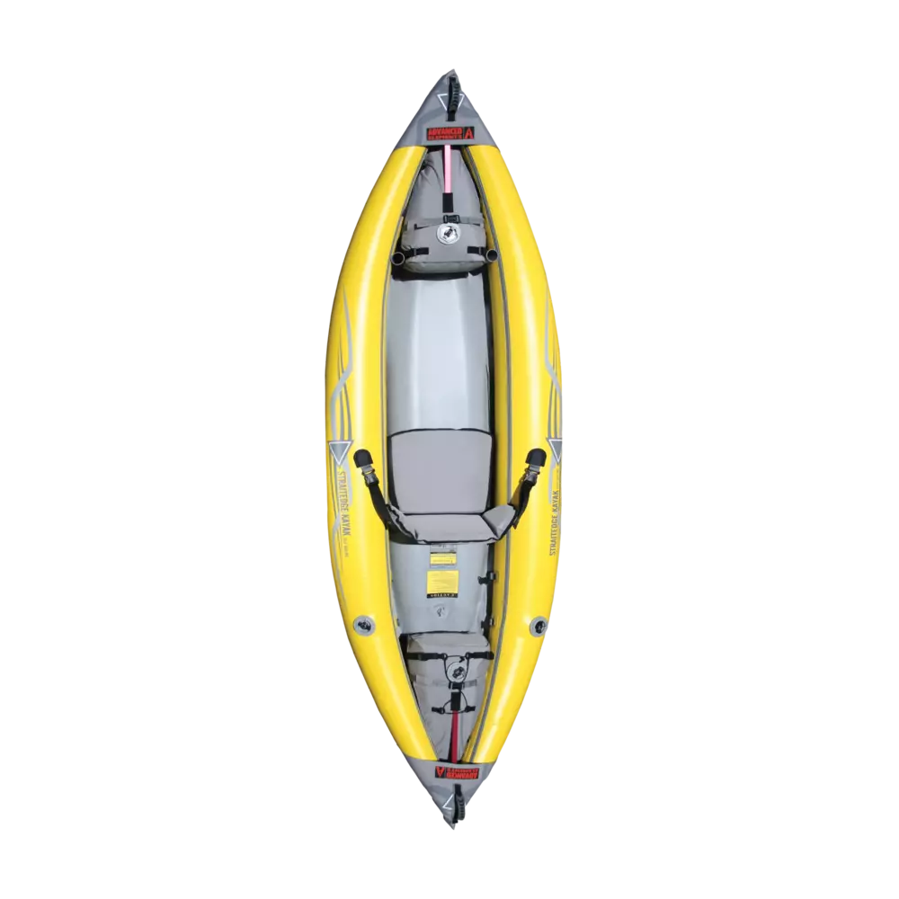 ADVANCED ELEMENTS - StraitEdge™ Crossover Kayak with Pump - Yellow - AE1006-Y-P - TOP