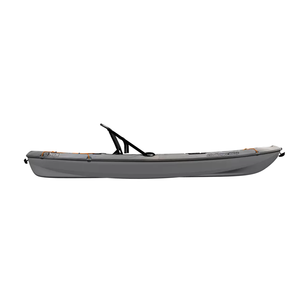 PELICAN - Challenger 100XP Fishing Kayak - Grey - MGF10P503 - SIDE