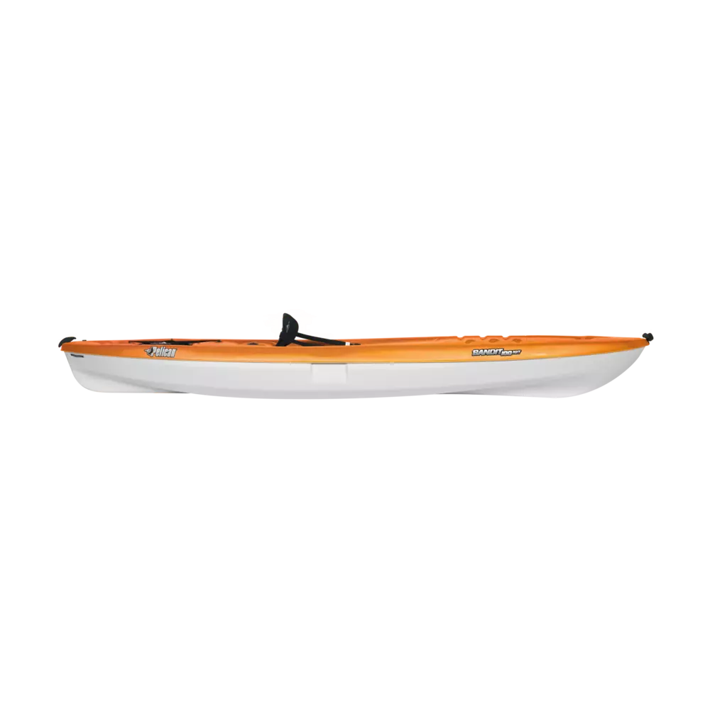 PELICAN - Bandit 100NXT Recreational Kayak - Yellow - KVF10P500 - SIDE
