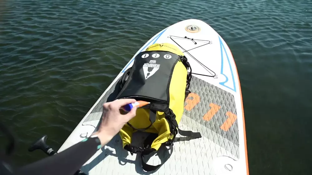 ADVANCED ELEMENTS - StashPak™ Rolltop Dry Bags - 40L - Yellow - AE3508 - LIFE STYLE 2