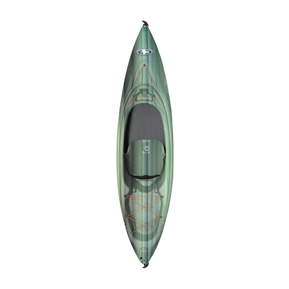 PELICAN - SPIRIT 100 Recreational Kayak - Grey - KSF10P205 - TOP
