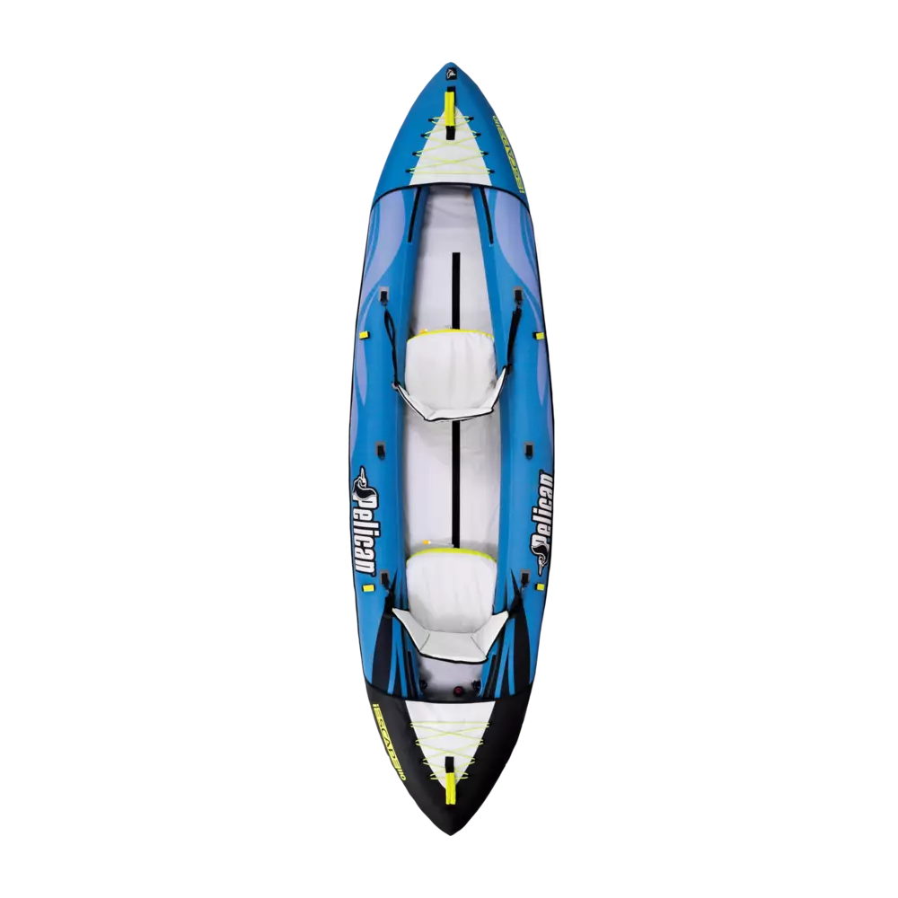 PELICAN - Convertible Inflatable Tandem Kayak iESCAPE 110 - Blue - MMG11P104 - TOP