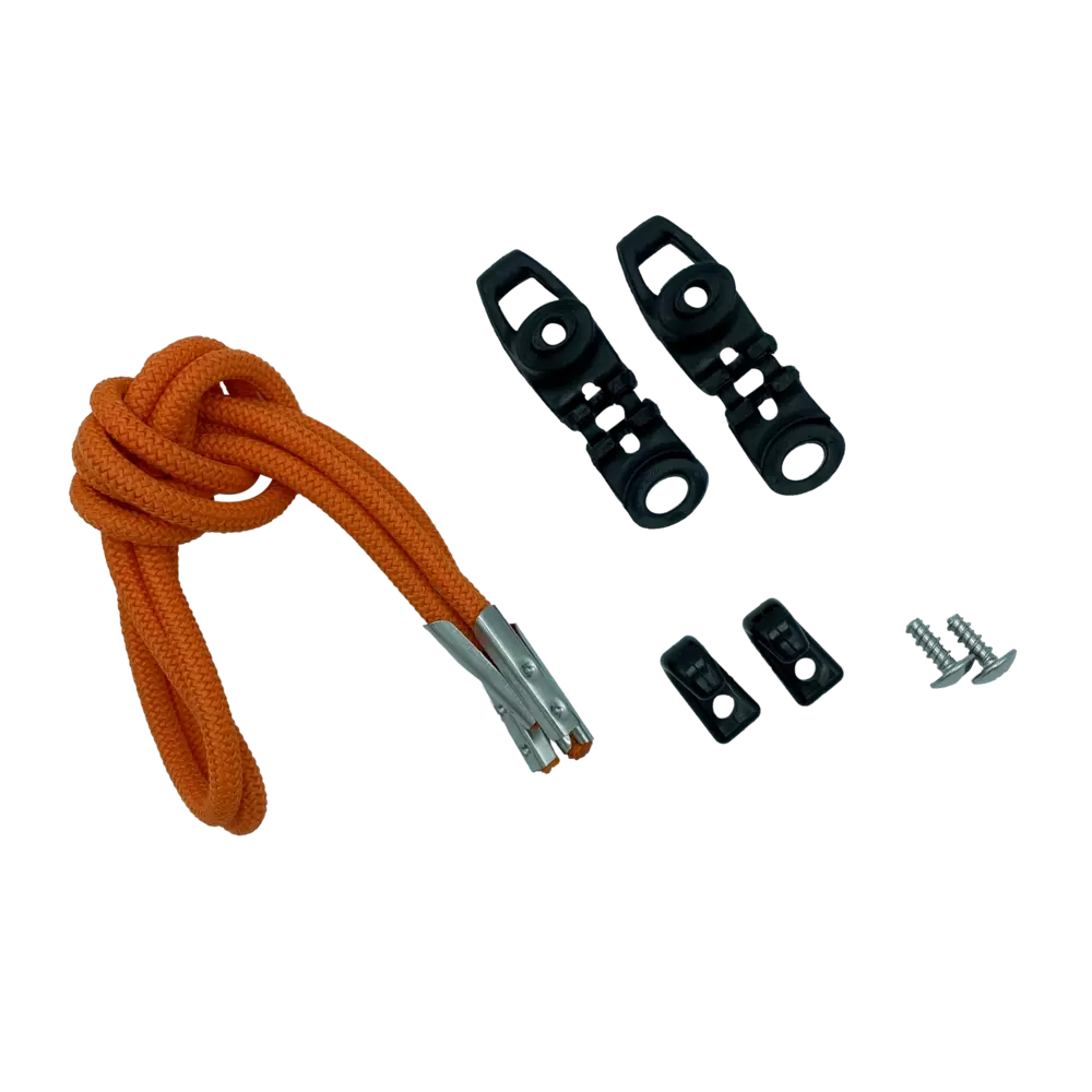 PELICAN - Bright Orange 25" (63.5 cm) Multi-Purpose Bungee Cord with Hook - Orange - PS1647 - ISO