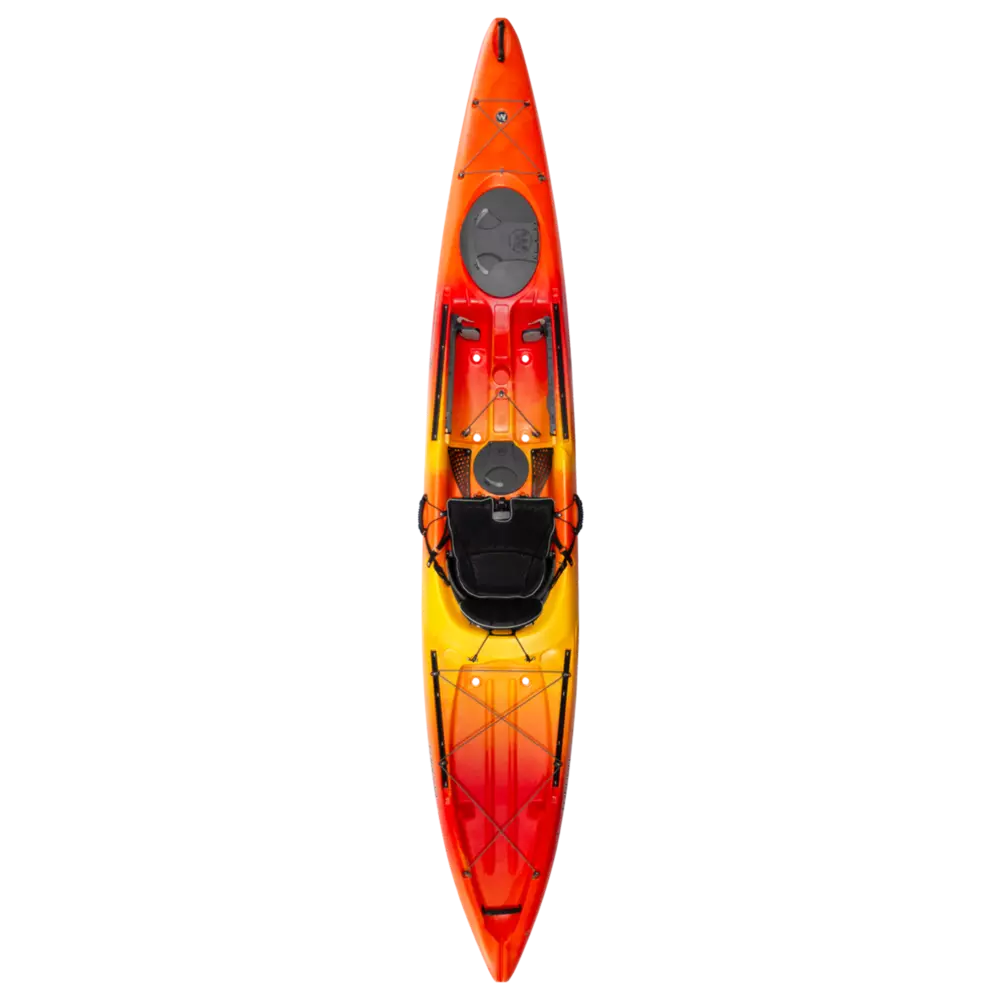 WILDERNESS SYSTEMS - Tarpon 140 Fishing Kayak - Orange - 9750405054 - TOP