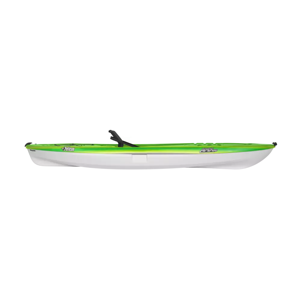 PELICAN - APEX 100 Recreational Kayak - White - KVL10P605 - SIDE