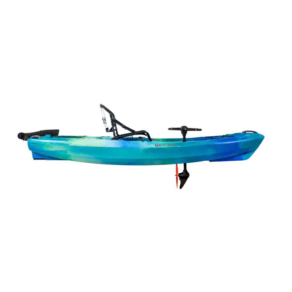 PERCEPTION - Crank 10.0 Recreational Kayak - Blue - 9351800174 - SIDE