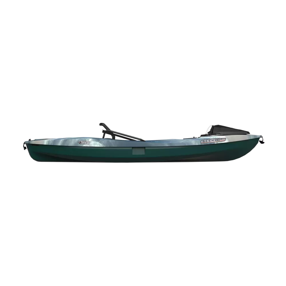 PELICAN - SEEK 100XP Angler Fishing Kayak - Grey - MKL10P505-00 - SIDE