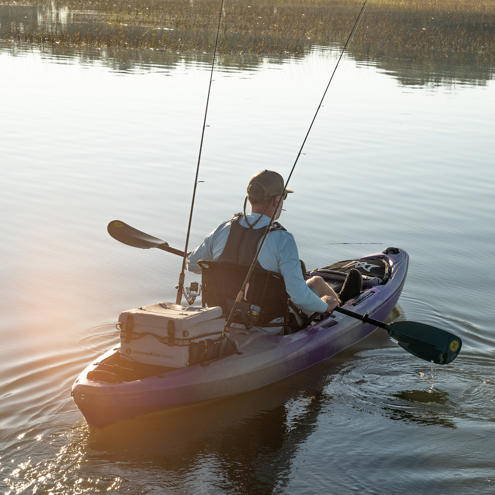 PERCEPTION - Pescador Pro 10.0 Fishing Kayak - Purple - 9350676205 - LIFE STYLE 2