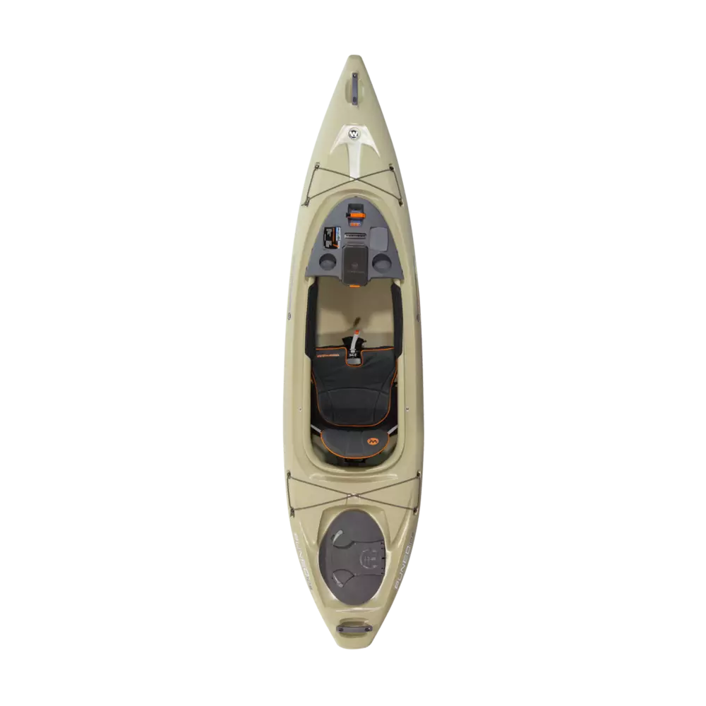 WILDERNESS SYSTEMS - Pungo 105 Recreational Kayak - Discontinued color/model - Brown - 9731069181 - TOP